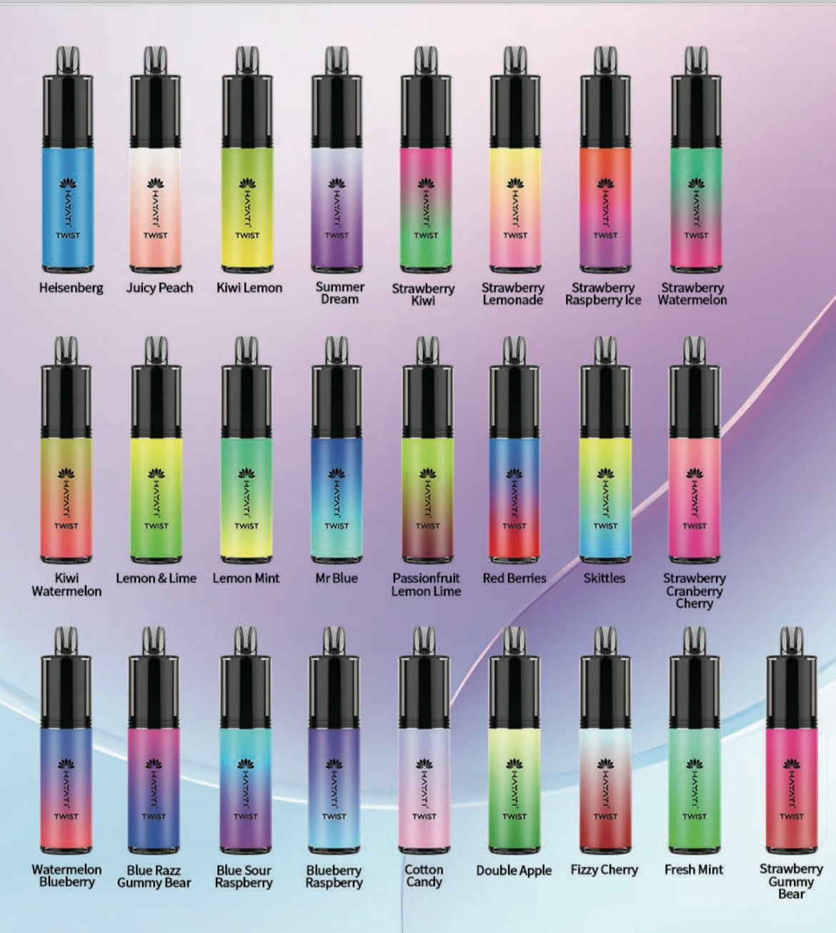 Hayati Twist 5000 Puffs Disposable Vape Pod Kit