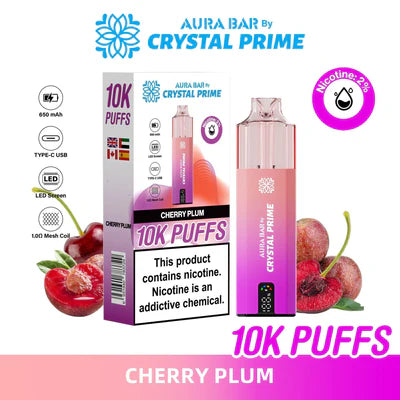 Crystal Prime Aura Bar 10000 - Prefilled Pod Kit