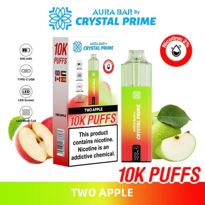 Crystal Prime Aura Bar 10000 - Prefilled Pod Kit