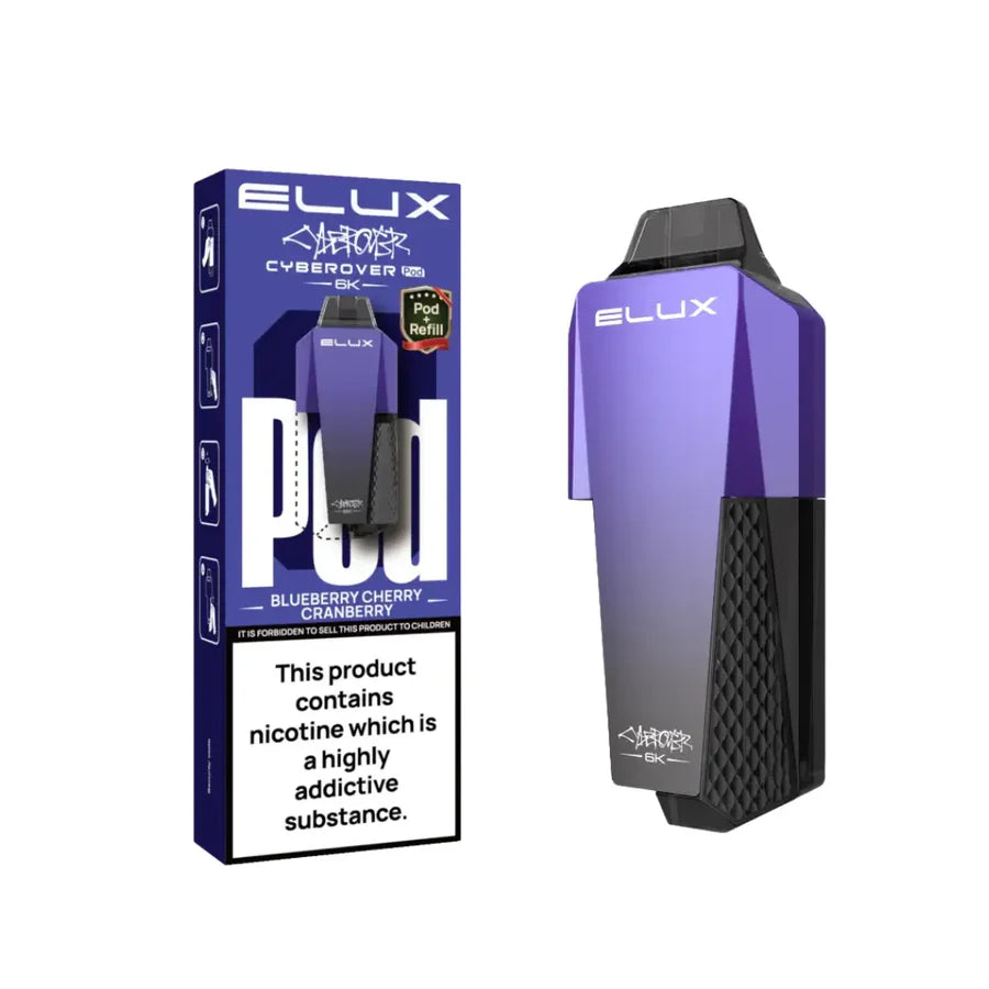 Elux Cyberover 6K Refill Pods £8.99