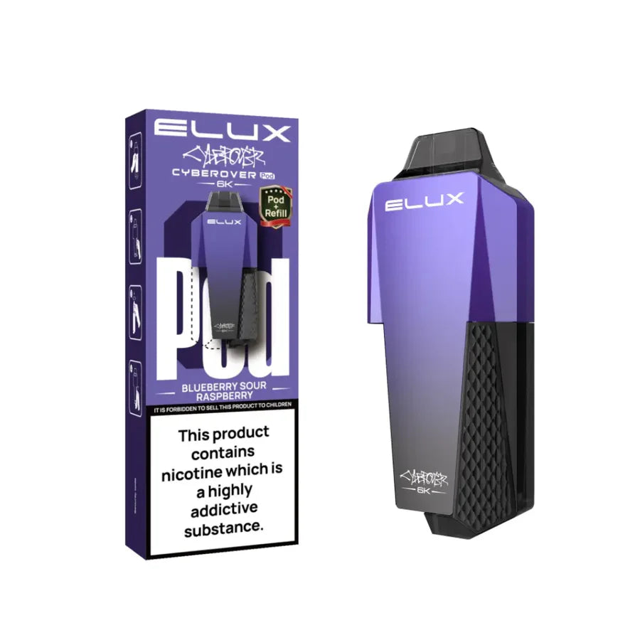 Elux Cyberover 6K Refill Pods £8.99
