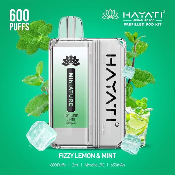 Hayati Miniature 600 Prefilled Pod Kit - Vaperdeals
