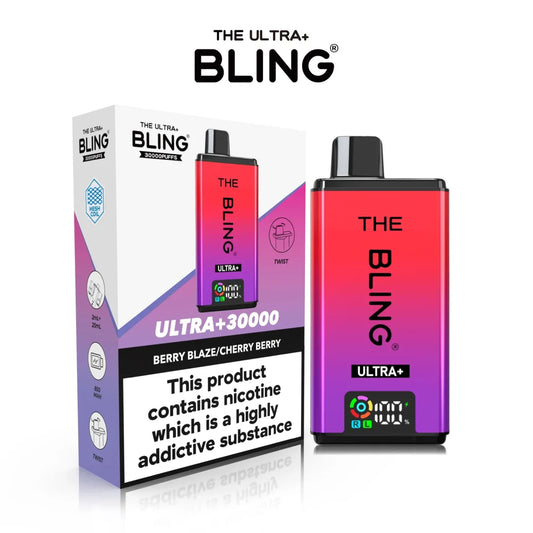 The Bling Ultra Plus 30000+ Puffs Prefilled Pod Kit £12.99