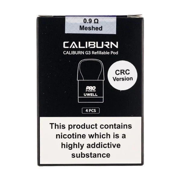 U Well Caliburn G3 Replacement Pod -Pack of 4 - Vaperdeals