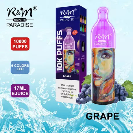 R&M Paradise 10K Puffs – Disposable Vape | £17.99 UK Deal