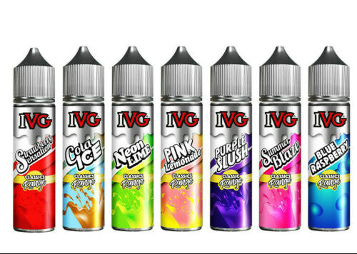 IVG Classics range 50ml E liquid Shortfills - £7.49