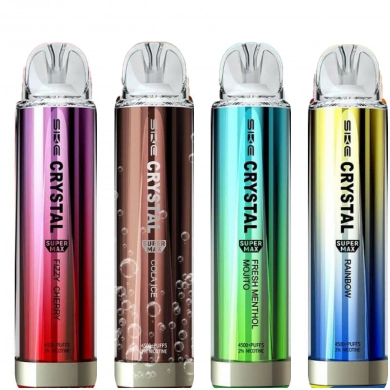 SKE Crystal Super Max 4500 Puffs - £8.99