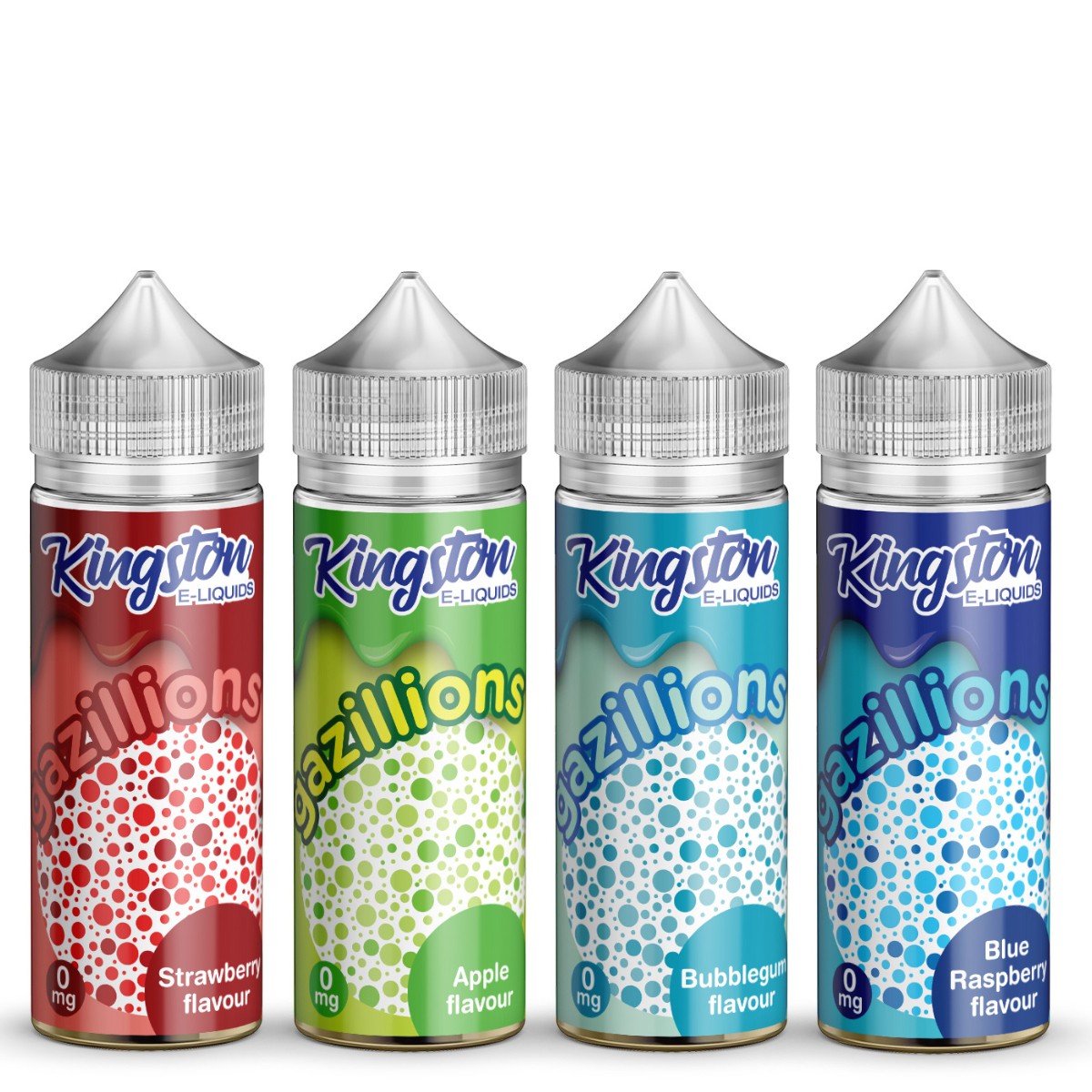 Kingston Gazillions Shortfills 100ml - £5.25