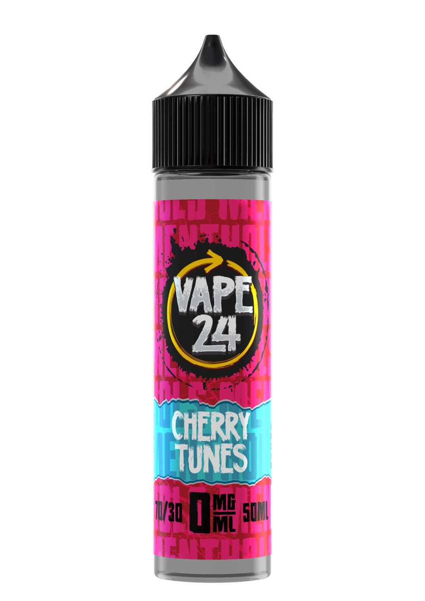 Copy of Vape 24 - Fruits - Dragon FruitVape 24 - Menthols - Cherry Tunes-50ml