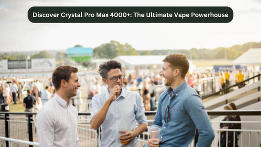 Discover Crystal Pro Max 4000+: The Ultimate Vape Powerhouse