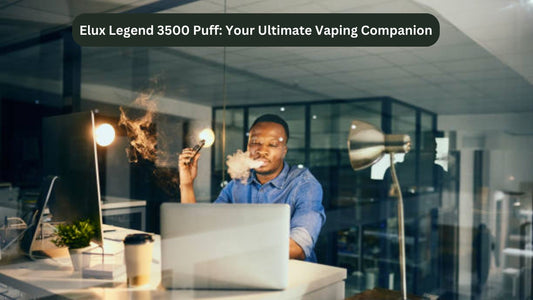 Elux Legend 3500 Puff: Your Ultimate Vaping Companion