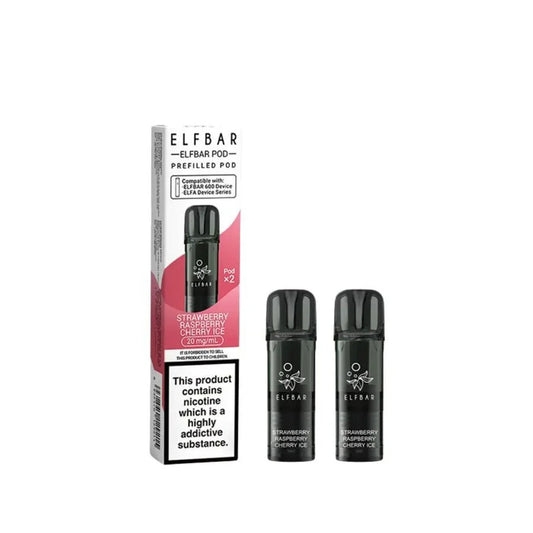 Elf Bar 600 Prefilled Replacement Pods - (PACK OF 10)