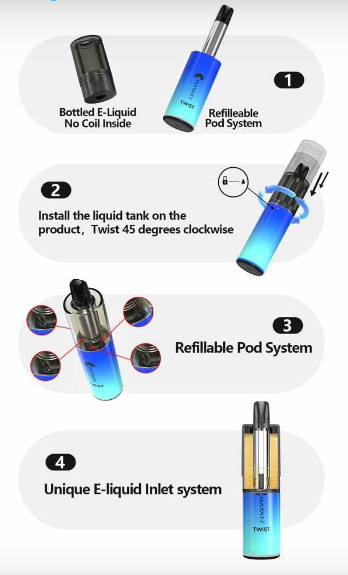Hayati Twist 5000 puffs 9.99 bargainvapes.co.uk Hayati Twist 5000 puffs 9.99 bargainvapes.co.uk