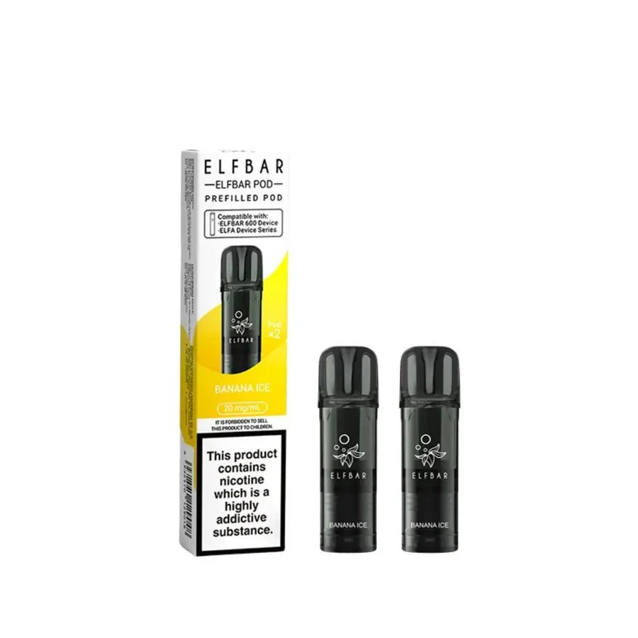 Elf Bar 600 Prefilled Replacement Pods - (PACK OF 10)