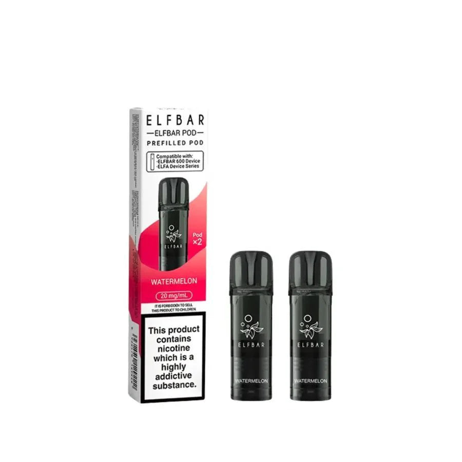 Elf Bar 600 Prefilled Replacement Pods - (PACK OF 10)