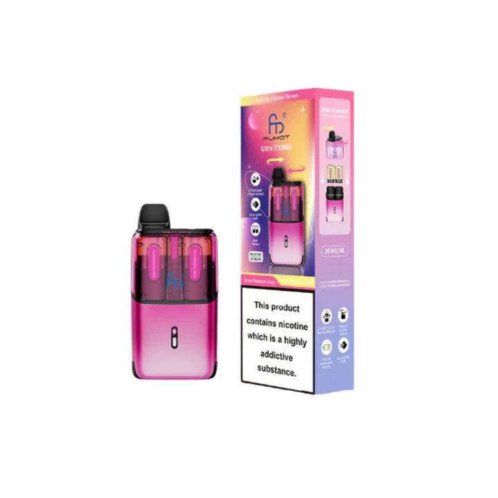 Fumot RandM Ultra T32000 32k Puffs prefilled vape kit £9.99 (Mixed box –  bargainvapes.co.uk