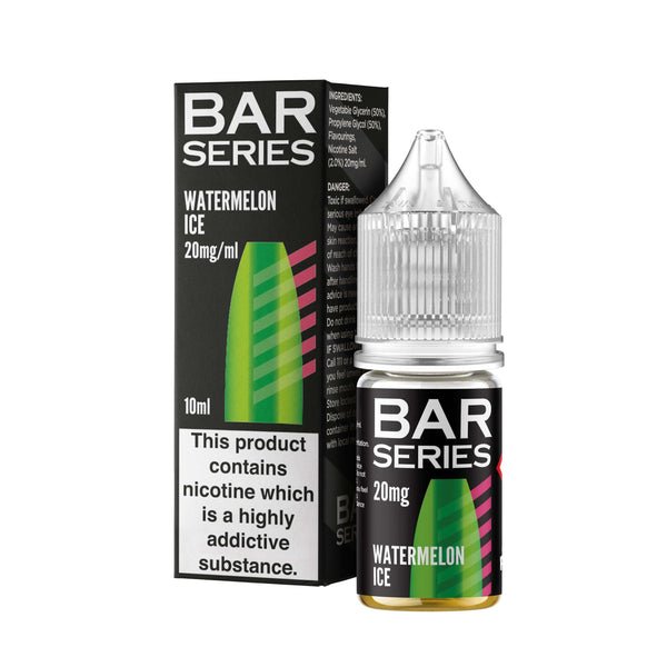 Bar Series Salts - 10ml - Nic Salts - Box of 10 - Vaperdeals