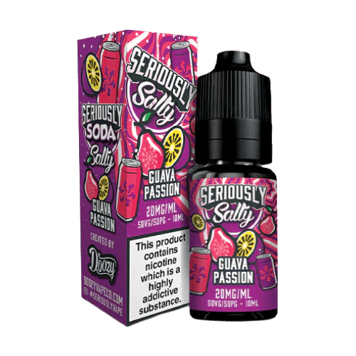 Doozy Seriously Soda Nic Salt Box Of 10 - Vaperdeals