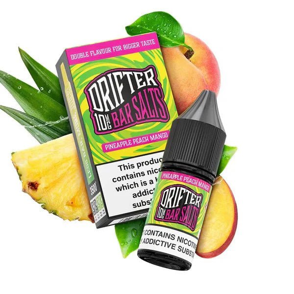 Drifter Bar Nic Salt 10ml E-Liquid Box of 10 - Vaperdeals