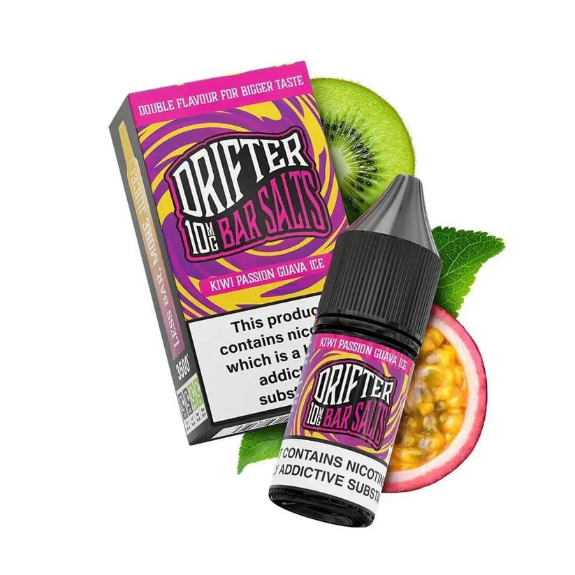 Drifter Bar Nic Salt 10ml E-Liquid Box of 10 - Vaperdeals