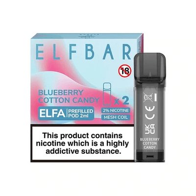 Elf Bar Elfa Pre-Filled Replacement Pods - Vaperdeals