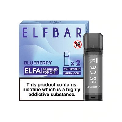 Elf Bar Elfa Pre-Filled Replacement Pods - Vaperdeals