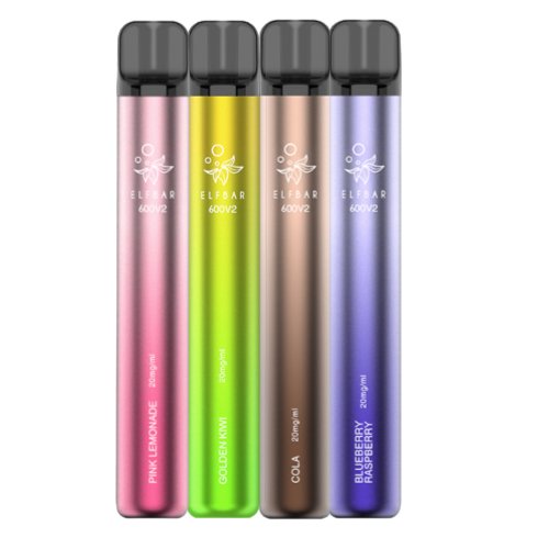 Elfbar 600V2 Disposable Vape Box Of 10 - Vaperdeals