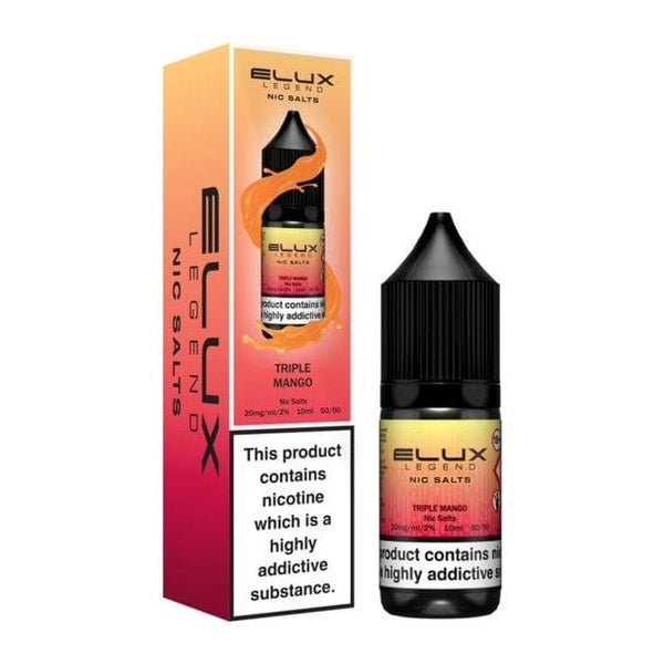 Elux Legend Nic Salts 10ml E-liquids - Pack Of 10 - Vaperdeals