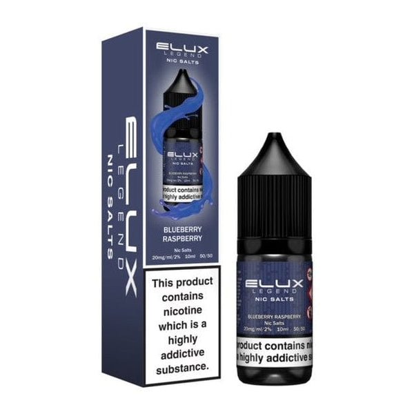 Elux Legend Nic Salts 10ml E-liquids - Pack Of 10 - Vaperdeals