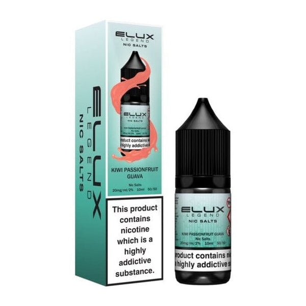 Elux Legend Nic Salts 10ml E-liquids - Pack Of 10 - Vaperdeals