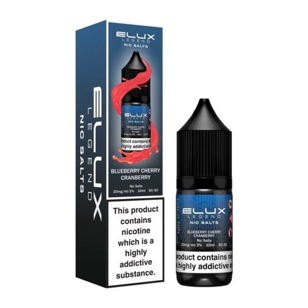 Elux Legend Nic Salts 10ml E-liquids - Pack Of 10 - Vaperdeals