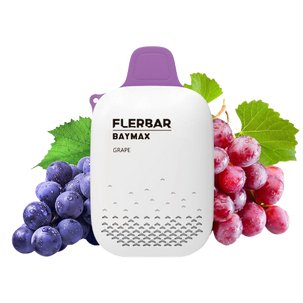 Flerbar-Baymax-Strawberry-Nicotine Free-3500 Puffs (Box Of 5) - Vaperdeals