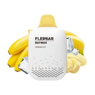 Flerbar-Baymax-Strawberry-Nicotine Free-3500 Puffs (Box Of 5) - Vaperdeals