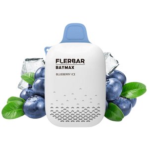 Flerbar-Baymax-Strawberry-Nicotine Free-3500 Puffs (Box Of 5) - Vaperdeals