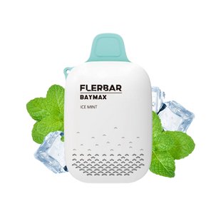 Flerbar-Baymax-Strawberry-Nicotine Free-3500 Puffs (Box Of 5) - Vaperdeals