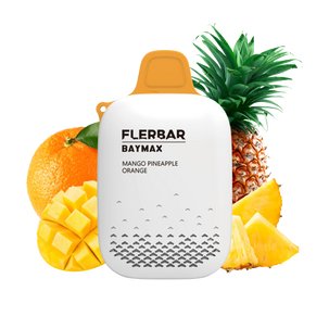 Flerbar-Baymax-Strawberry-Nicotine Free-3500 Puffs (Box Of 5) - Vaperdeals