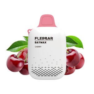 Flerbar-Baymax-Strawberry-Nicotine Free-3500 Puffs (Box Of 5) - Vaperdeals