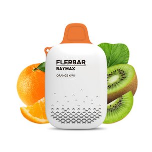 Flerbar-Baymax-Strawberry-Nicotine Free-3500 Puffs (Box Of 5) - Vaperdeals