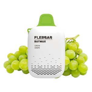 Flerbar-Baymax-Strawberry-Nicotine Free-3500 Puffs (Box Of 5) - Vaperdeals