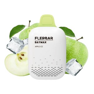 Flerbar-Baymax-Strawberry-Nicotine Free-3500 Puffs (Box Of 5) - Vaperdeals