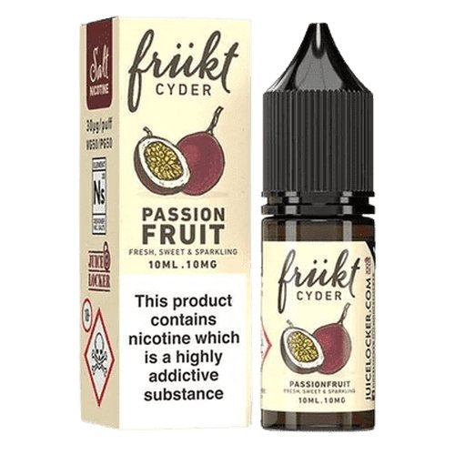 Frukt Cyder - 10ml Nic Salt (Pack of 10) - Vaperdeals