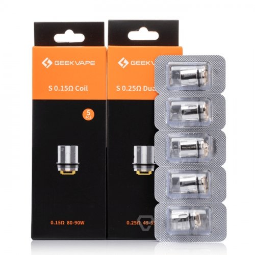 Geek Vape - S Series - Replacement Coils - 5packs - Vaperdeals