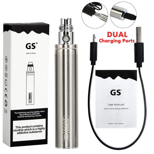 GS EGO II PRIME BATTERY - Vaperdeals