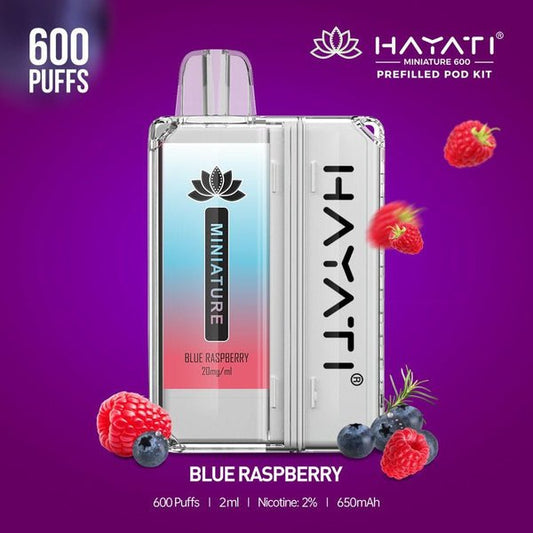 Hayati Miniature 600 Prefilled Pod Kit - Vaperdeals