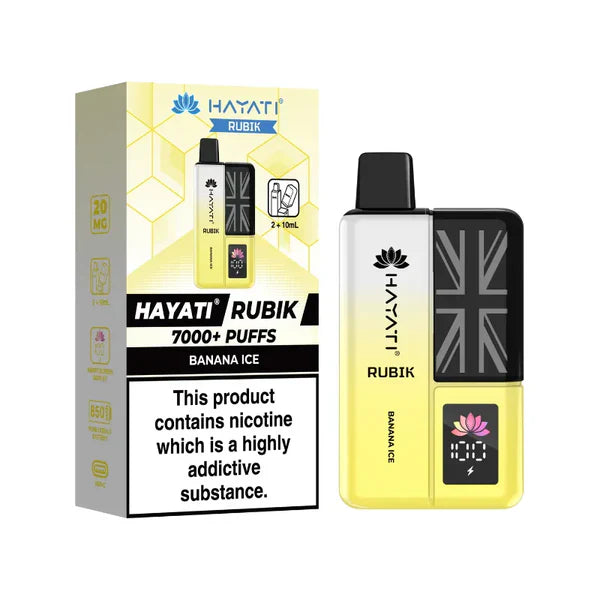 Hayati Rubik 7000 Prefilled Vape Kit - £8.99