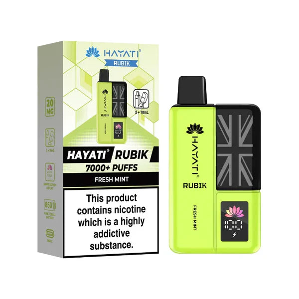 Hayati Rubik 7000 Prefilled Vape Kit - £8.99