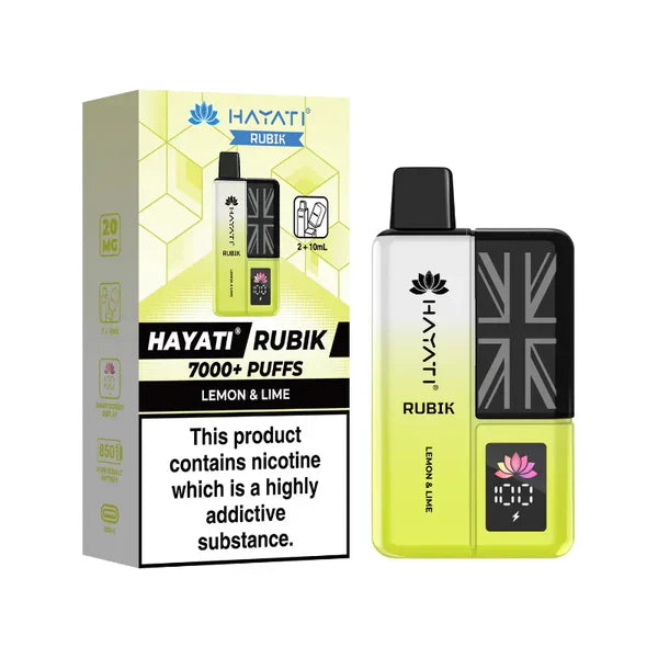 Hayati Rubik 7000 Prefilled Vape Kit - £8.99