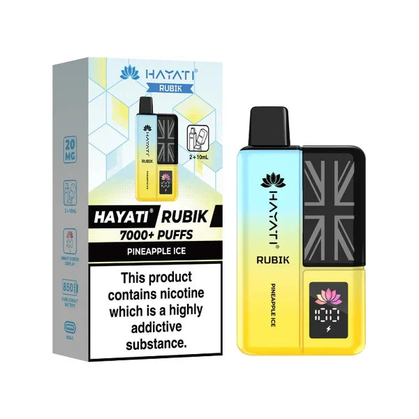 Hayati Rubik 7000 Prefilled Vape Kit - £8.99