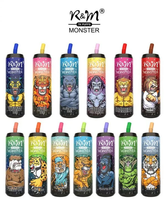 R&M Monster 7000 Puffs  £9.49