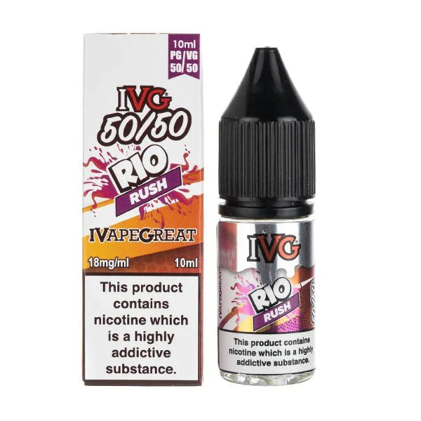 IVG 10ML Eliquid 50/50 Drink Range Box of 10 - Vaperdeals